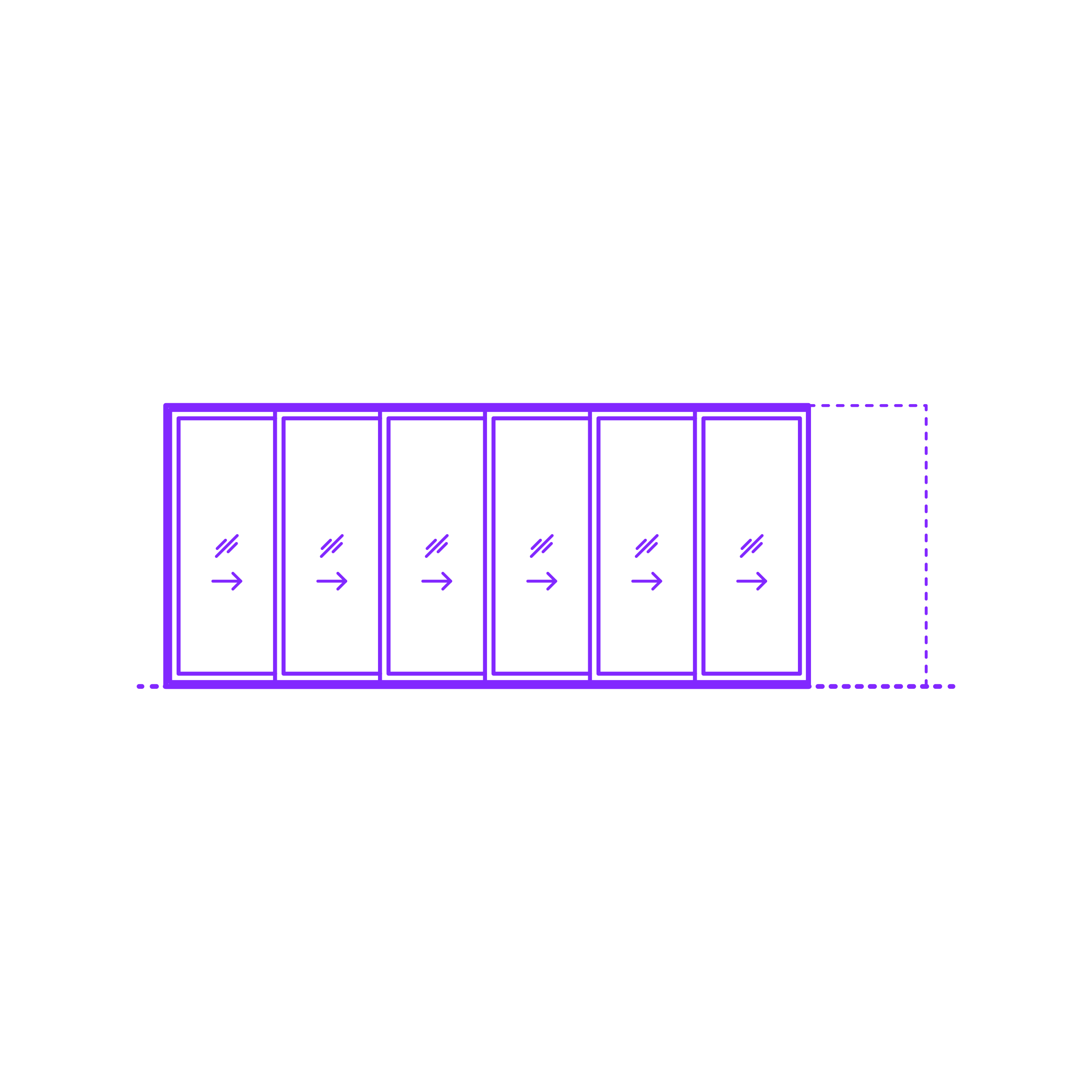 Buildings Sliding Doors Multi Slide Door Pocket 6 Panels Digital Sketch Svg Design Free Vectors